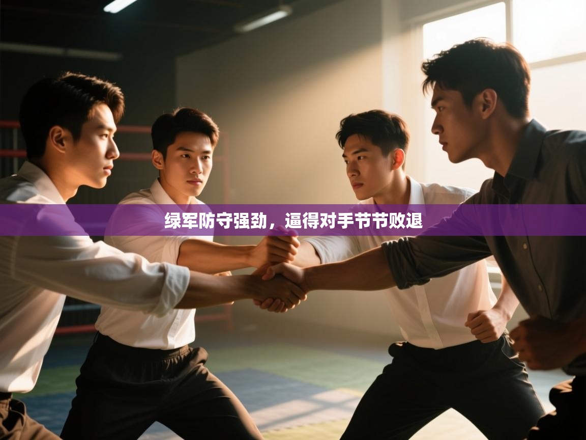 绿军防守强劲,逼得对手节节败退 第2张