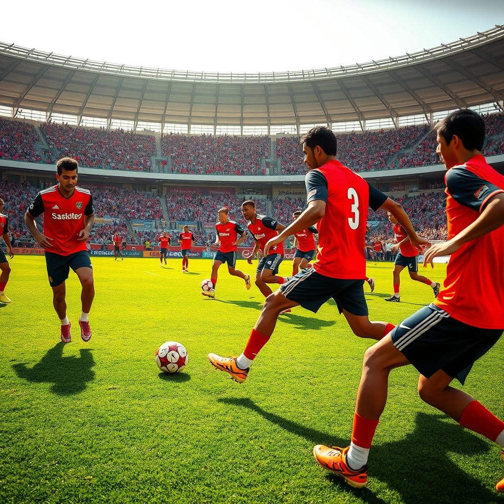 半岛体育入口-摩洛哥瓦赫达球员积极备战，誓夺更好名次